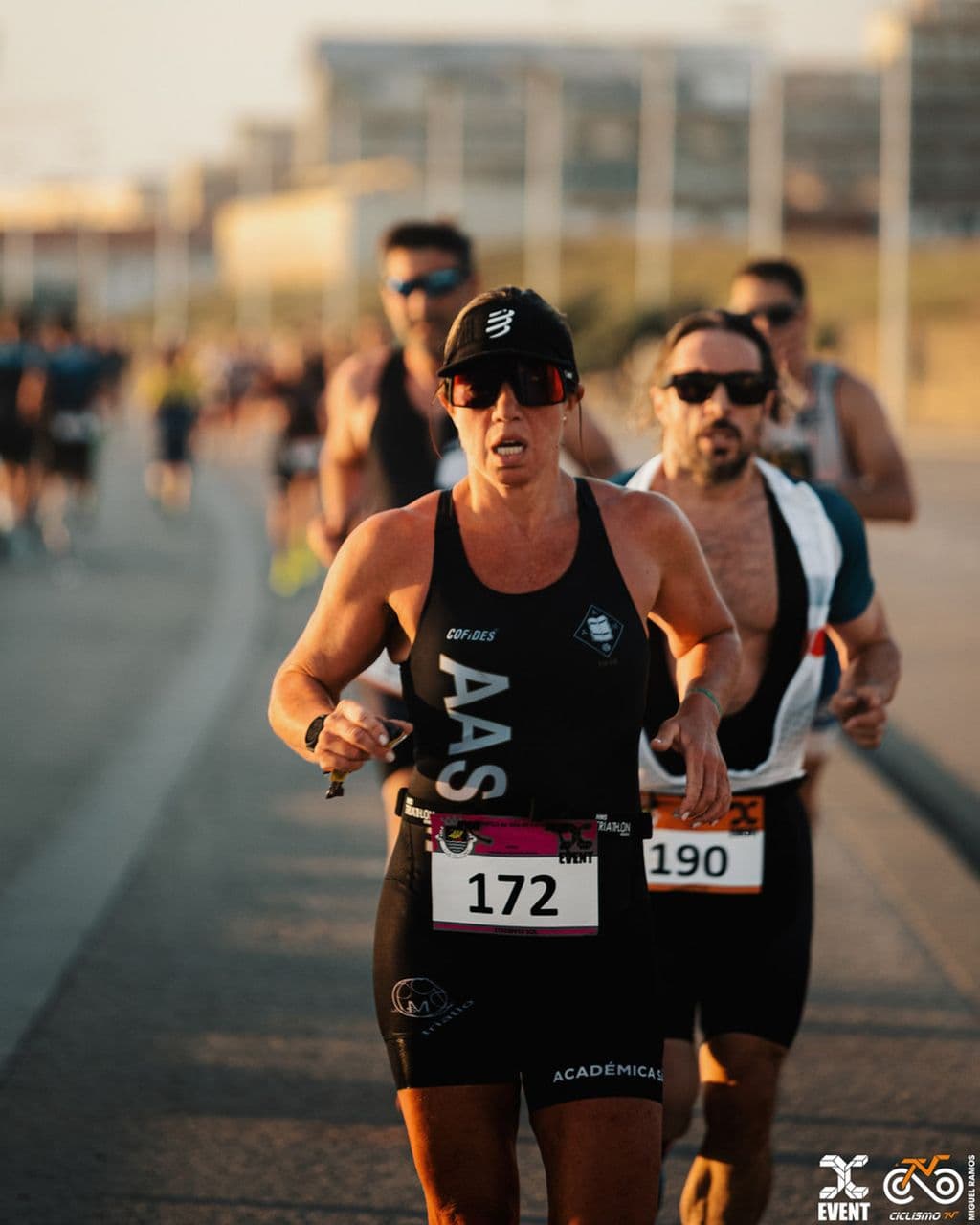 Atleta com o dorsal 190