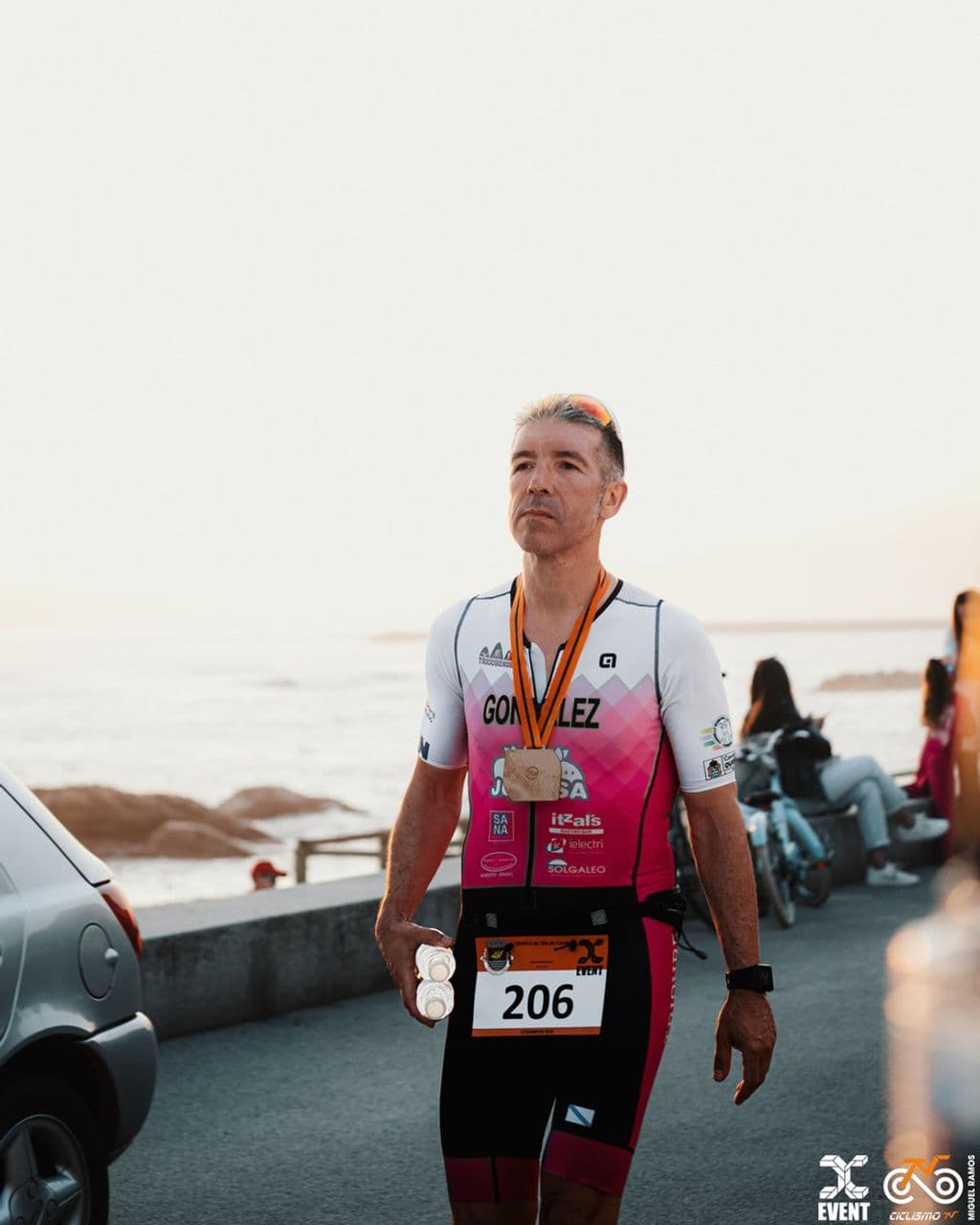 Atleta com o dorsal 206