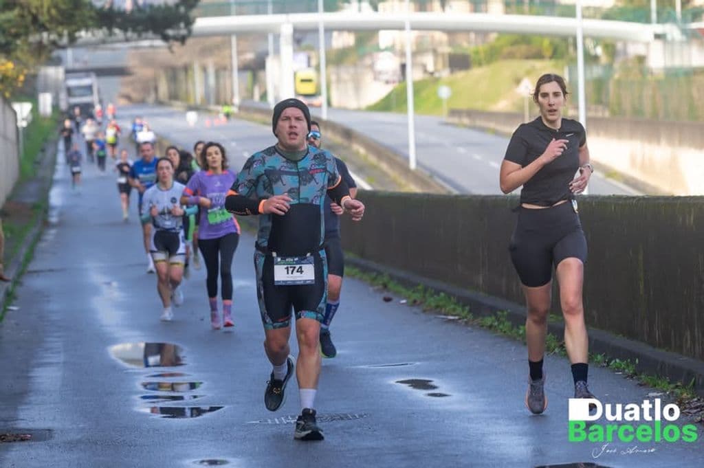 Atleta com o dorsal 174
