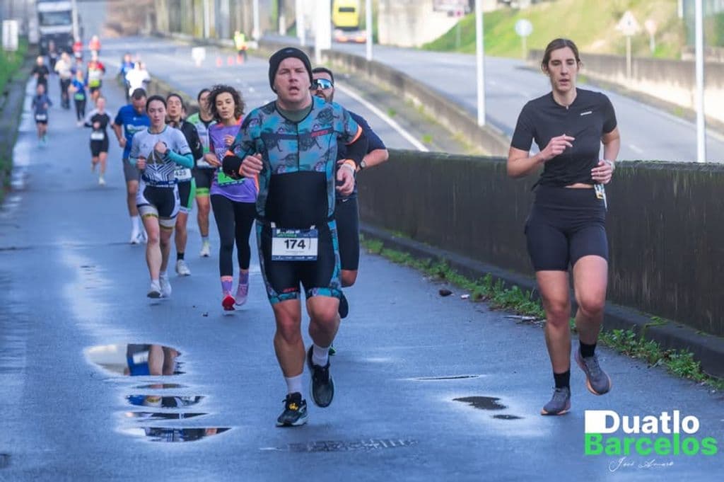 Atleta com o dorsal 174