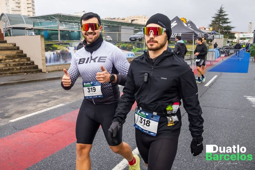 Atleta com o dorsal 318