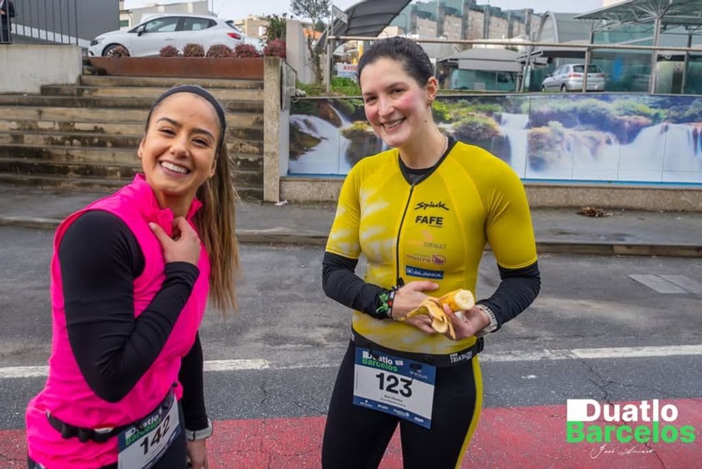 Atleta com o dorsal 123