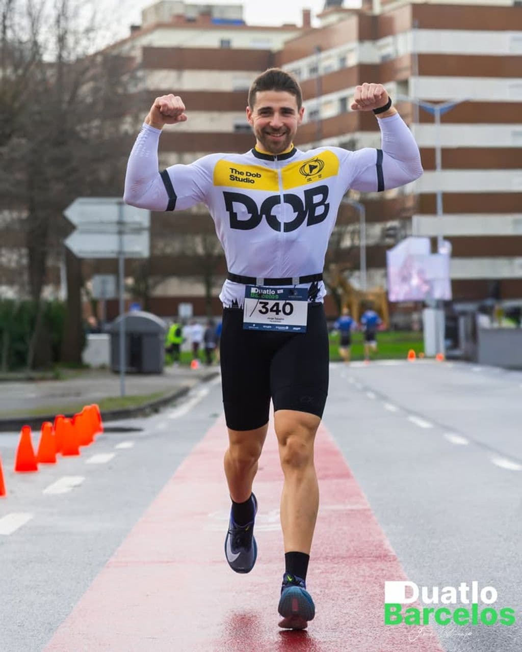 Atleta com o dorsal 340