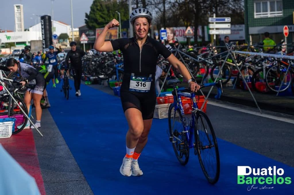 Atleta com o dorsal 316