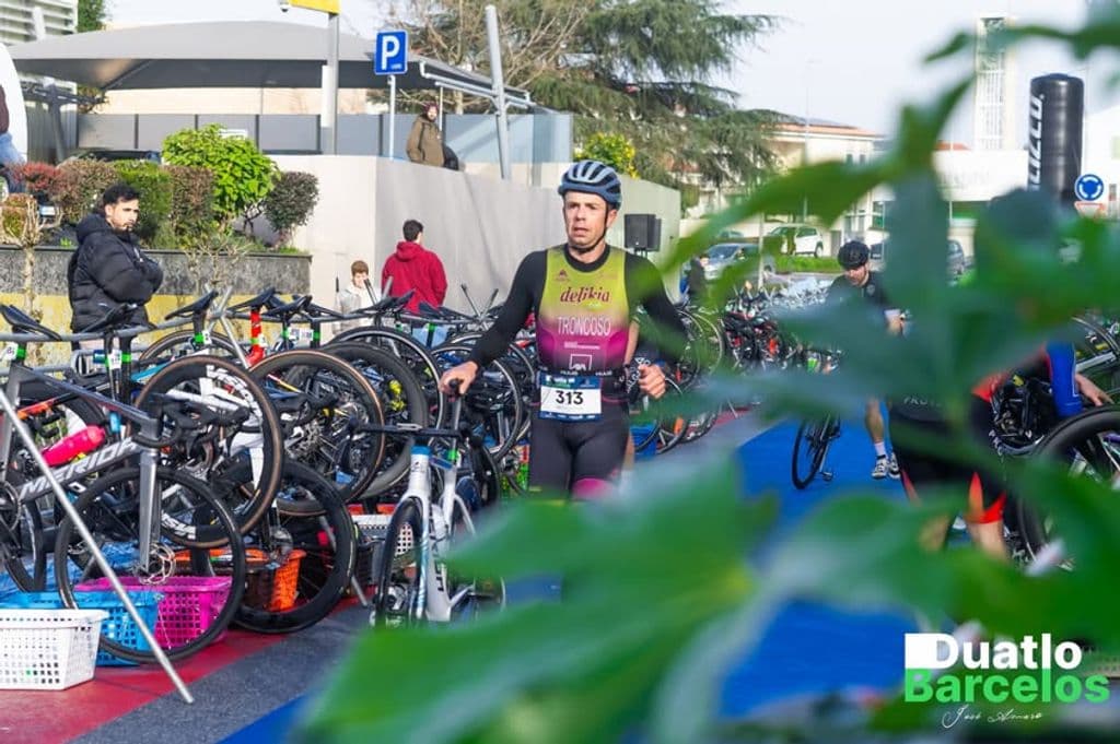 Atleta com o dorsal 313