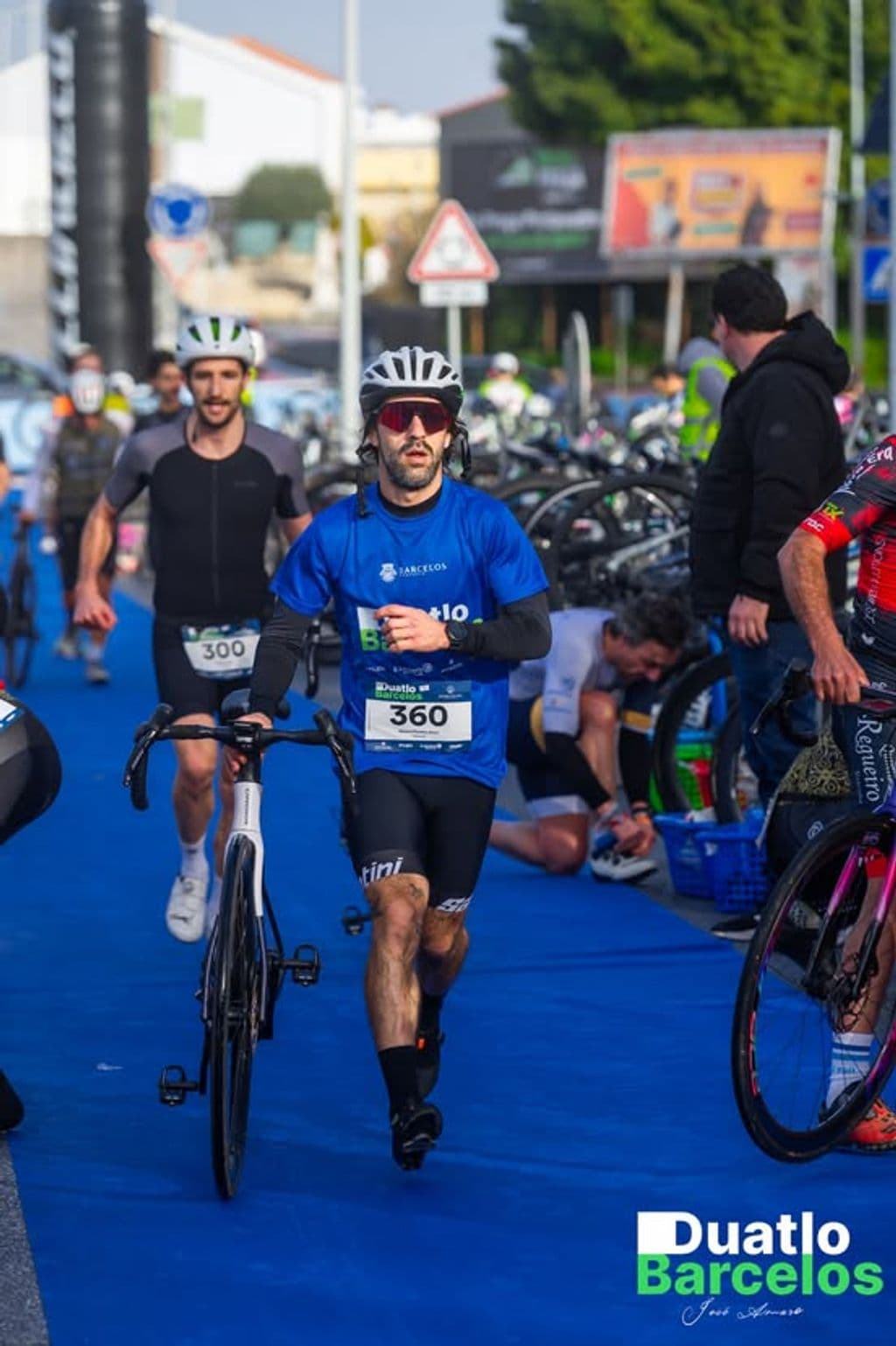 Atleta com o dorsal 360
