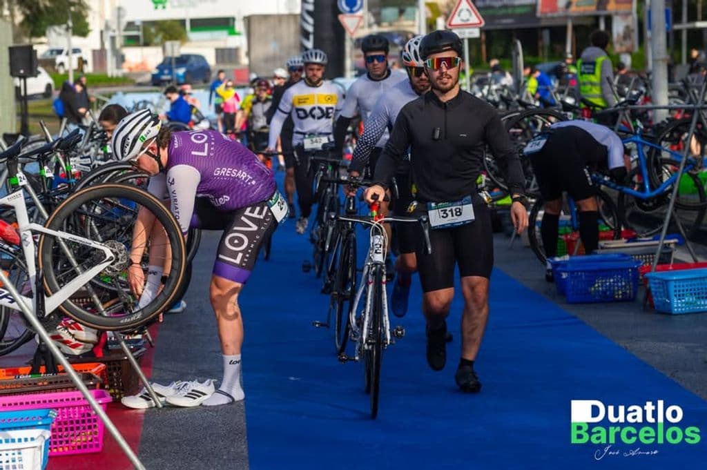 Atleta com o dorsal 318