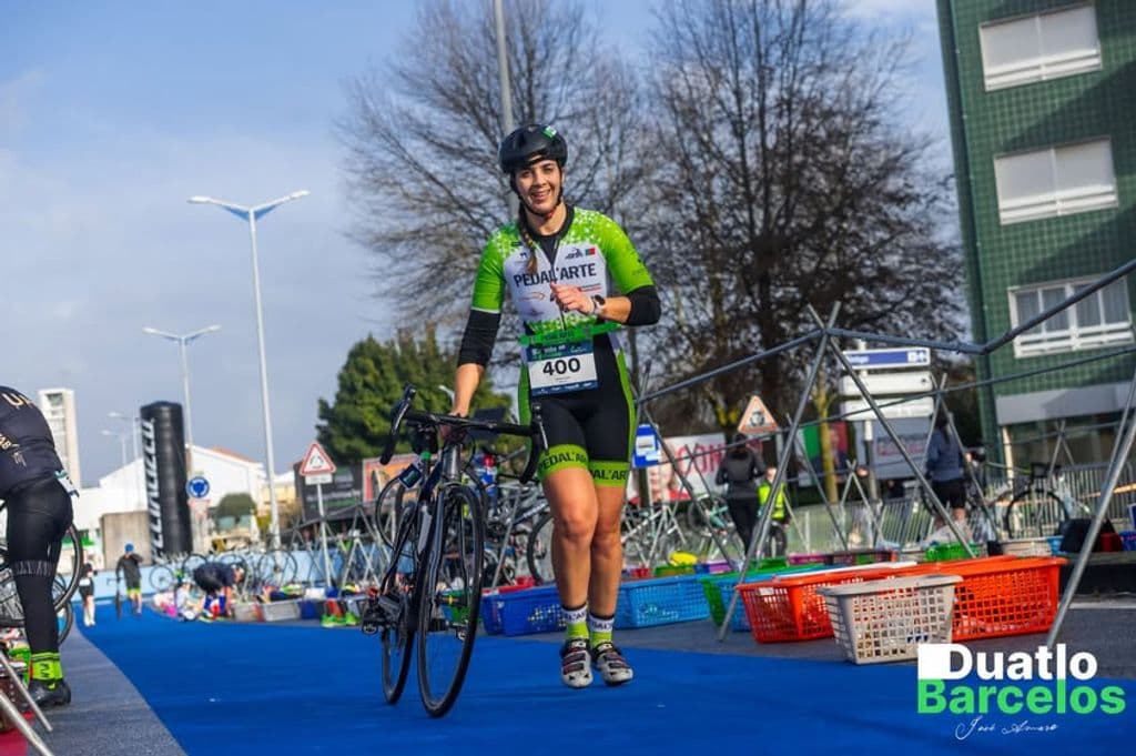 Atleta com o dorsal 400