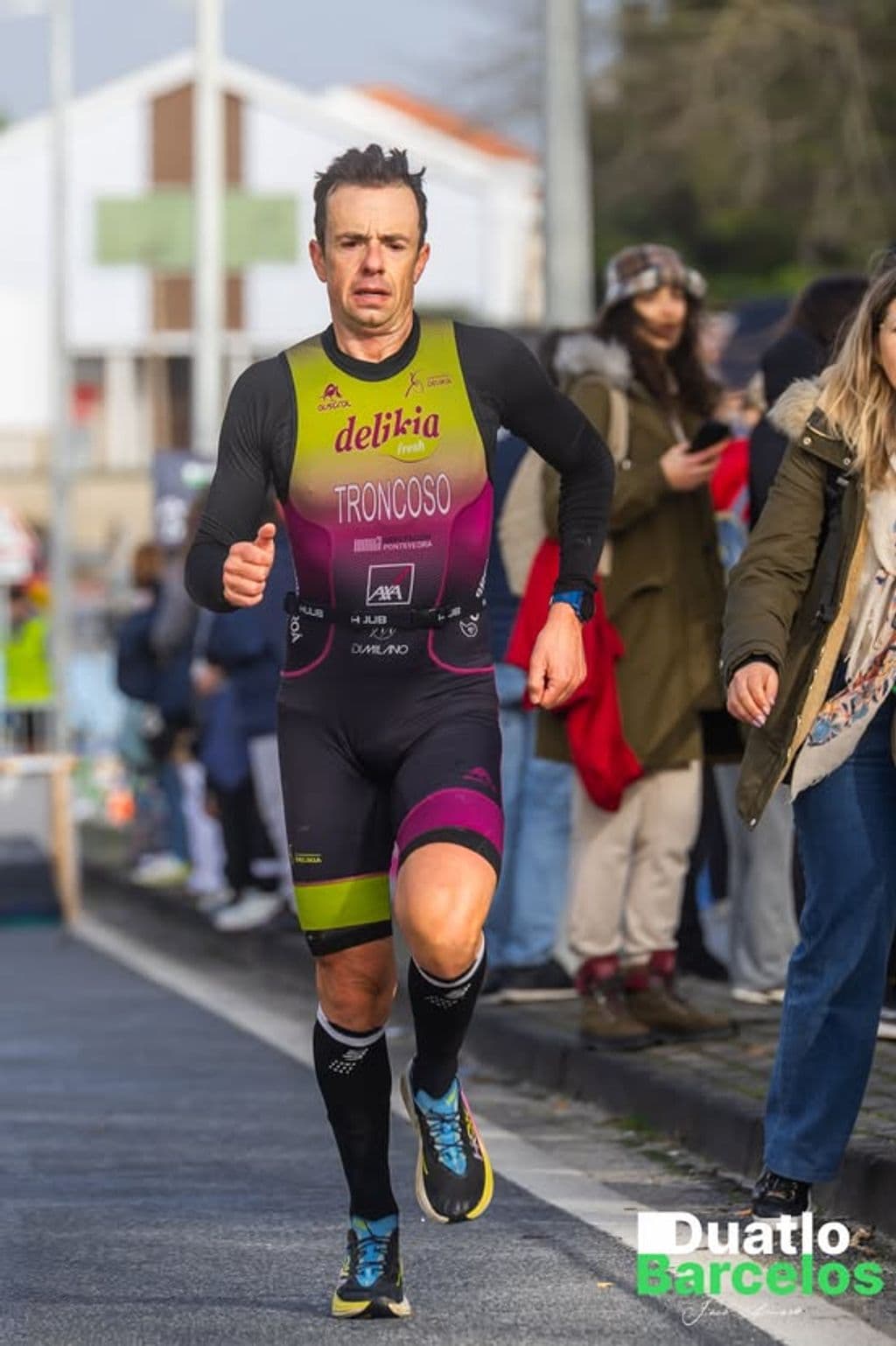Atleta com o dorsal 313
