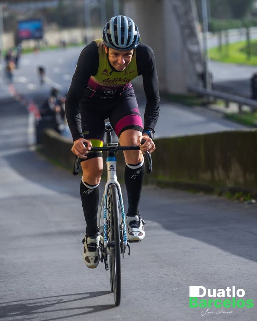 Atleta com o dorsal 313