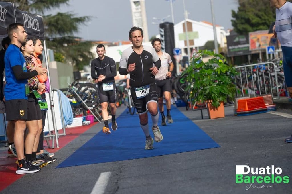 Atleta com o dorsal 167