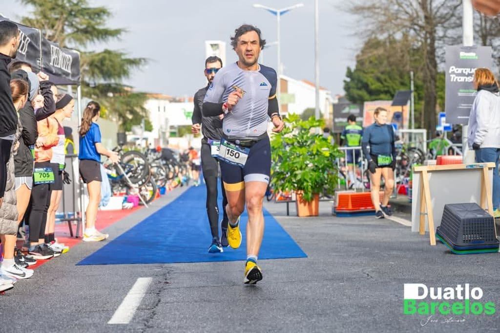 Atleta com o dorsal 150