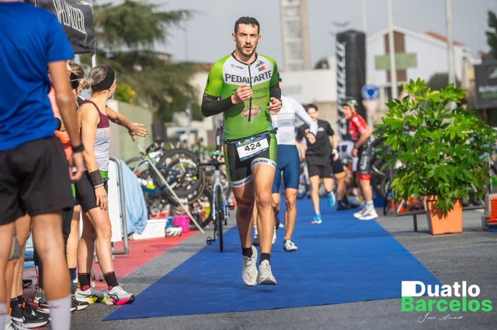 Atleta com o dorsal 424