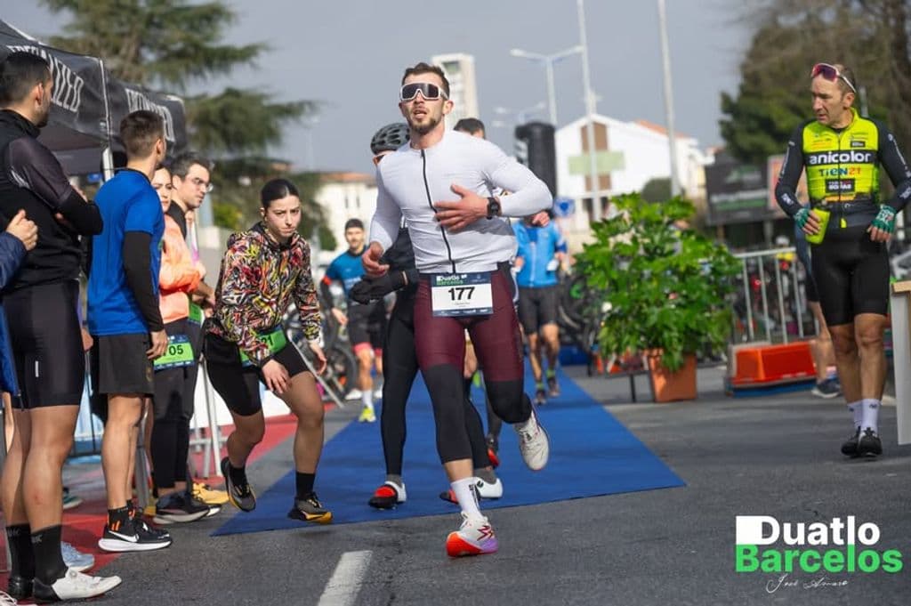 Atleta com o dorsal 177