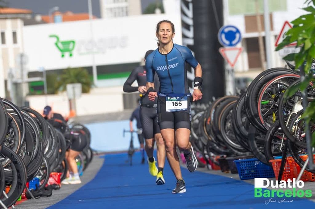Atleta com o dorsal 165