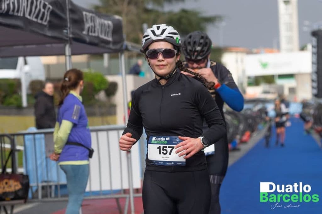 Atleta com o dorsal 157