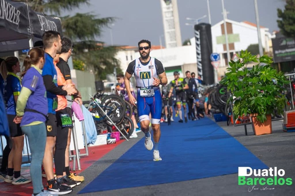 Atleta com o dorsal 430