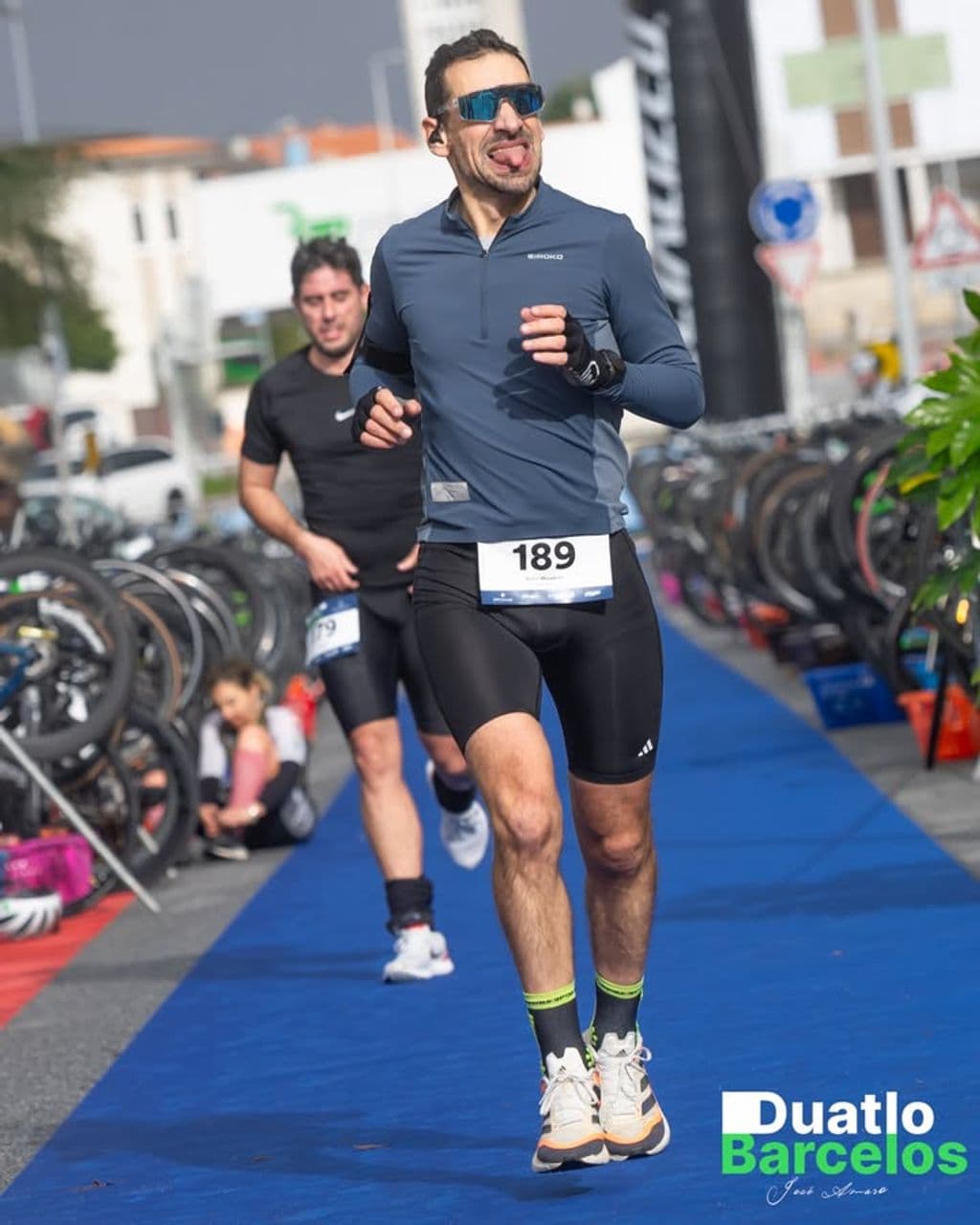 Atleta com o dorsal 189