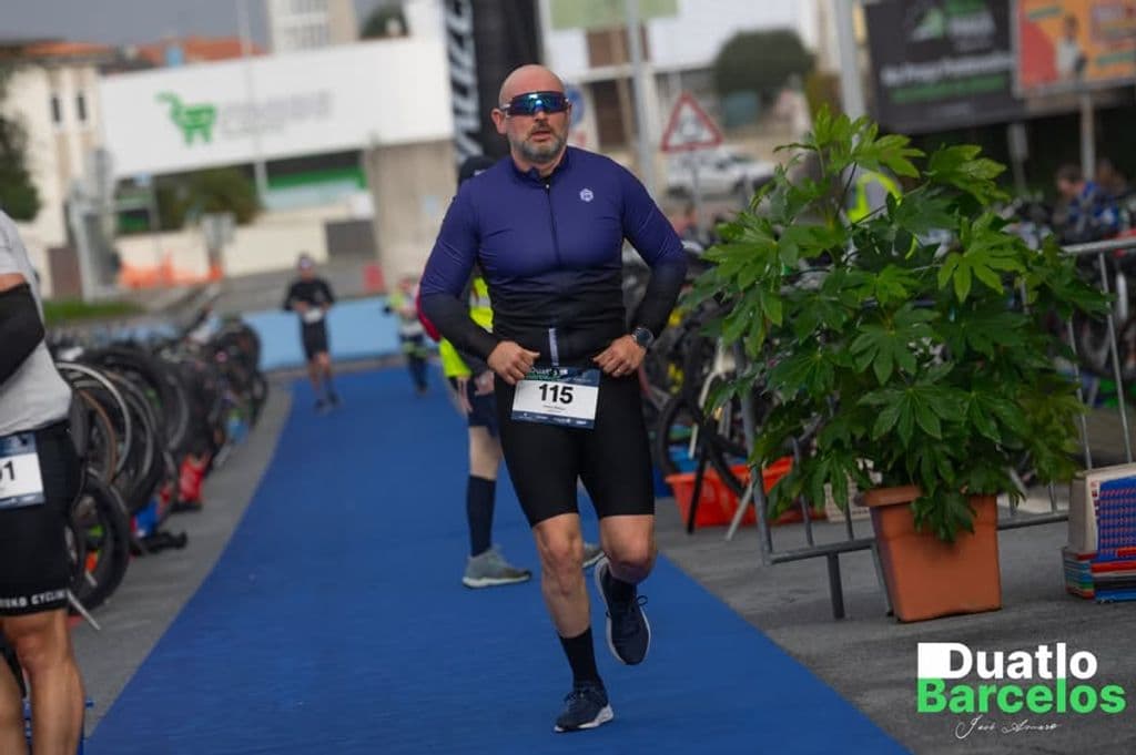 Atleta com o dorsal 115
