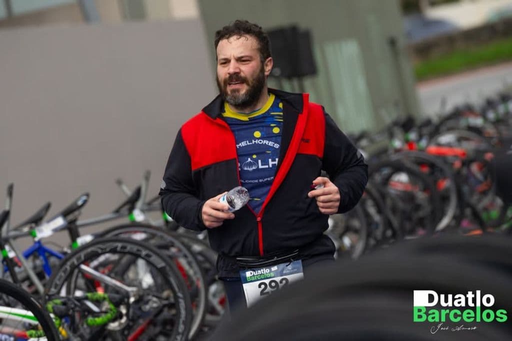 Atleta com o dorsal 292