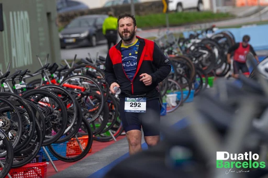 Atleta com o dorsal 292