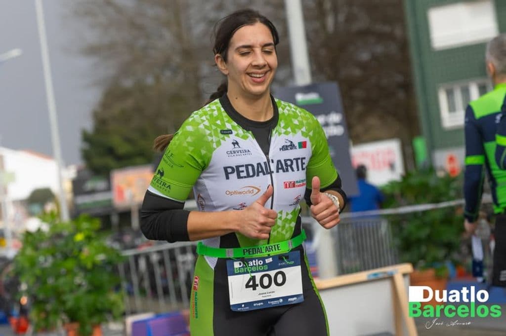 Atleta com o dorsal 400
