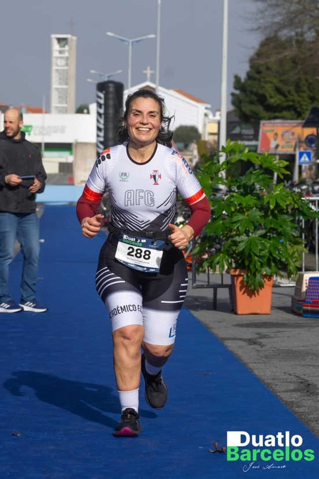 Atleta com o dorsal 288