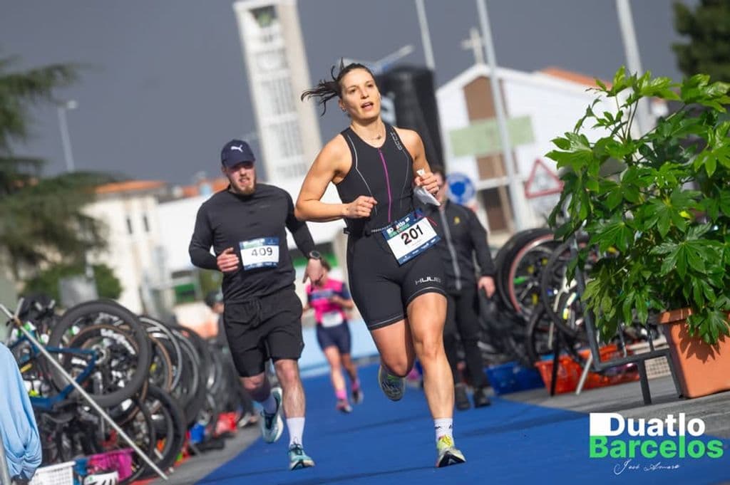 Atleta com o dorsal 201