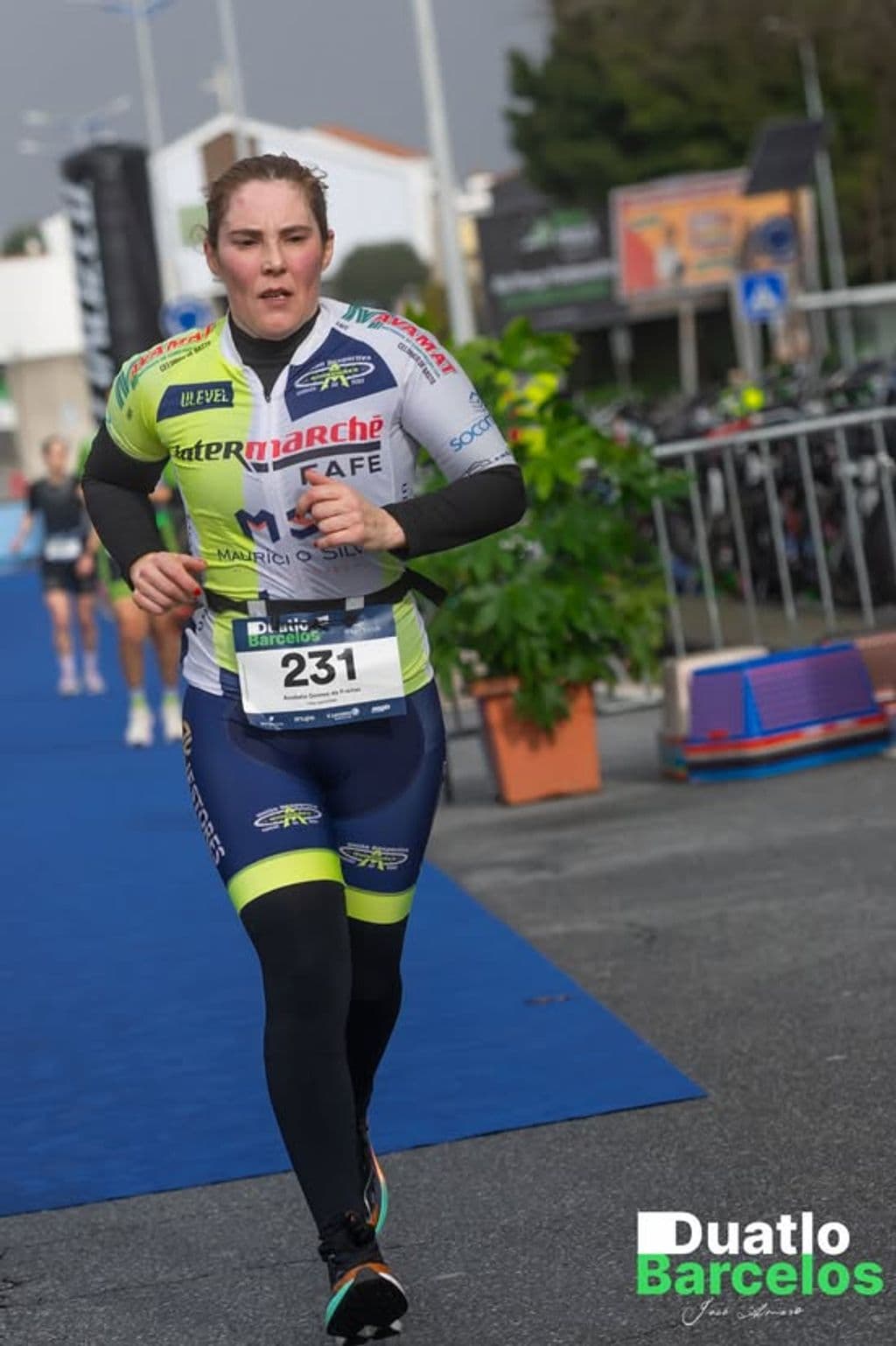 Atleta com o dorsal 231