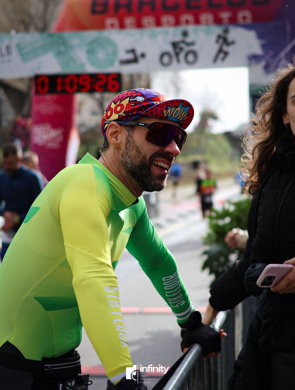 Atleta com o dorsal 112