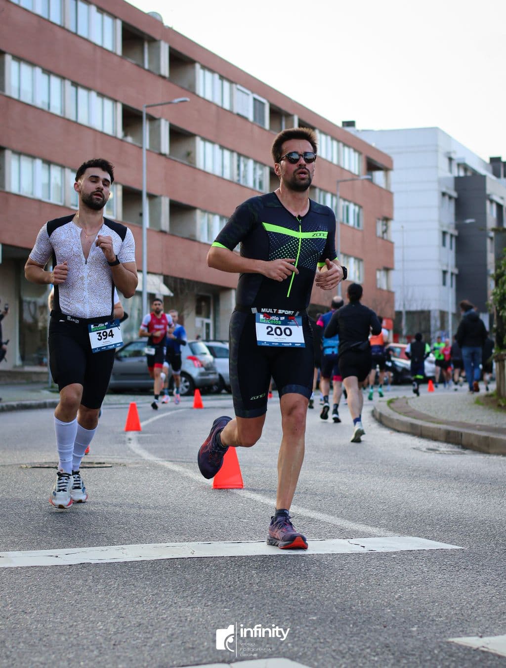 Atleta com o dorsal 200
