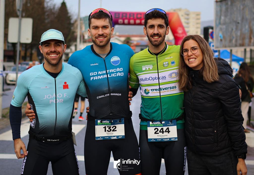 Atleta com o dorsal 132