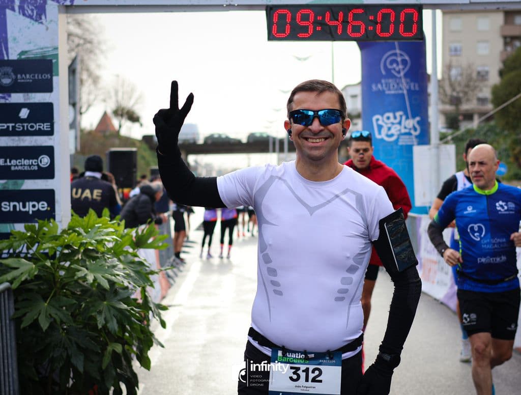 Atleta com o dorsal 312