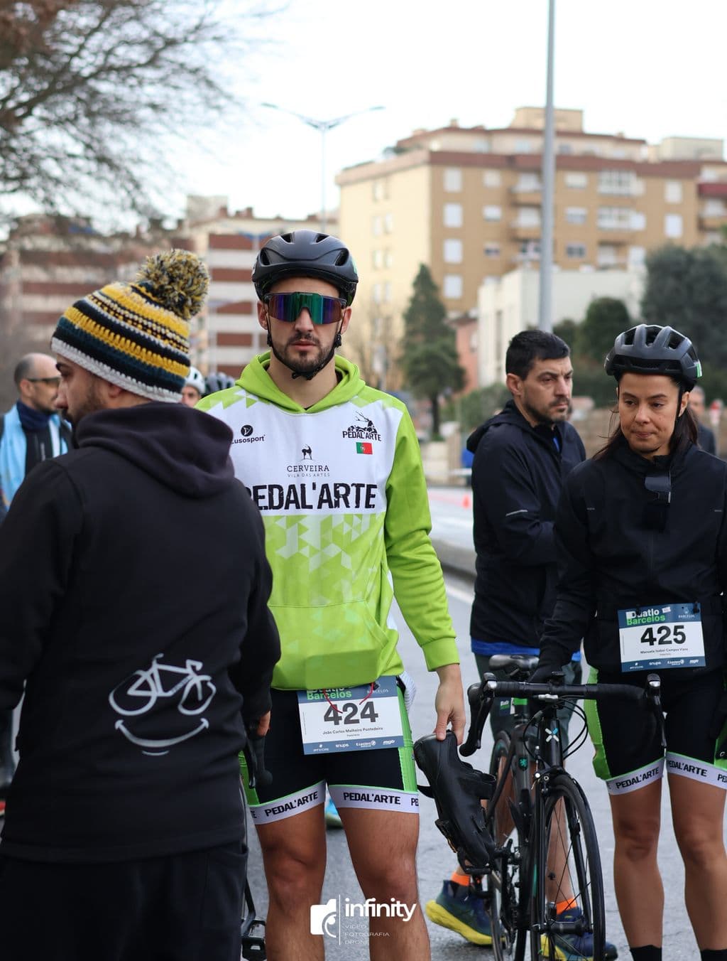 Atleta com o dorsal 425