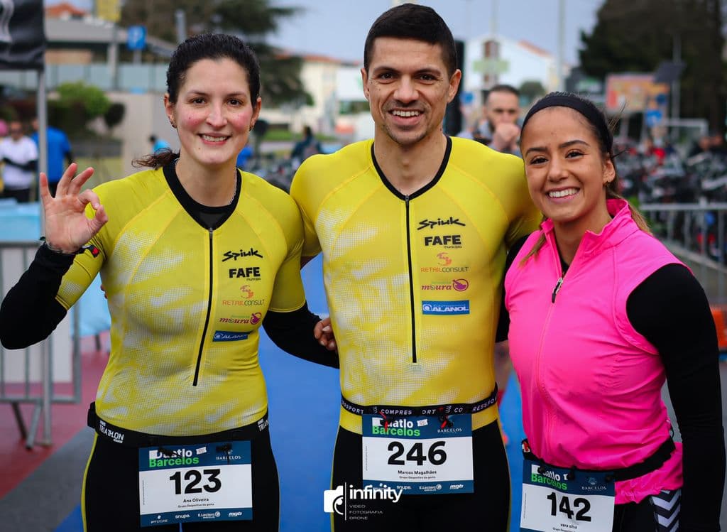 Atleta com o dorsal 123