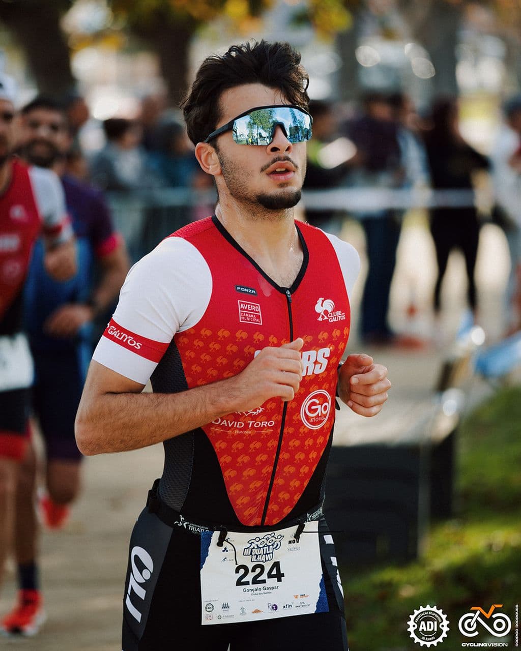 Atleta com o dorsal 224