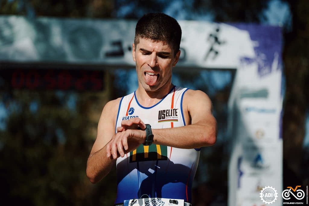 Atleta com o dorsal 340