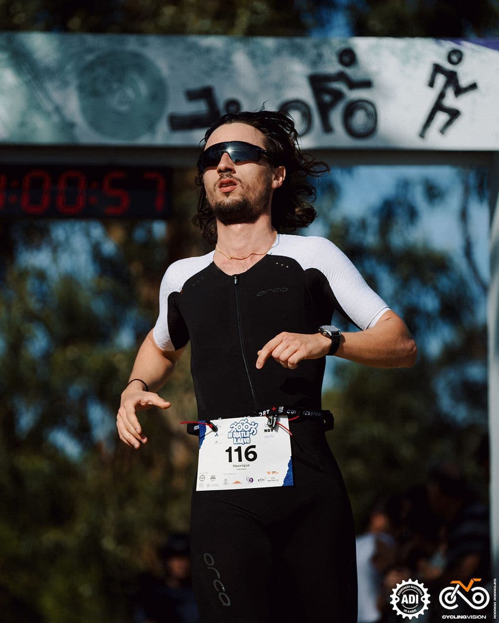 Atleta com o dorsal 116