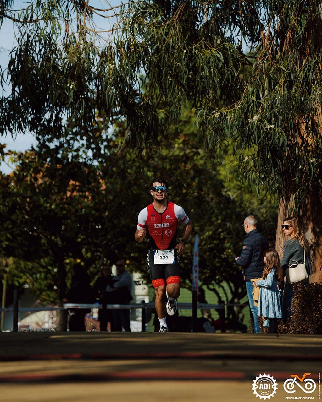 Atleta com o dorsal 224