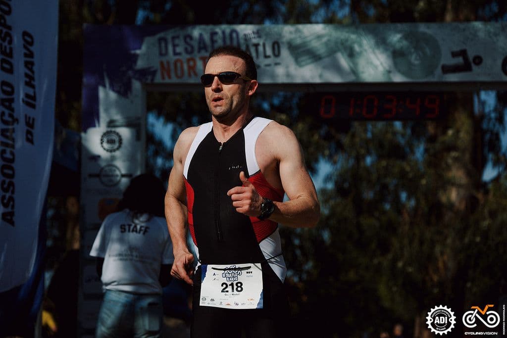 Atleta com o dorsal 218