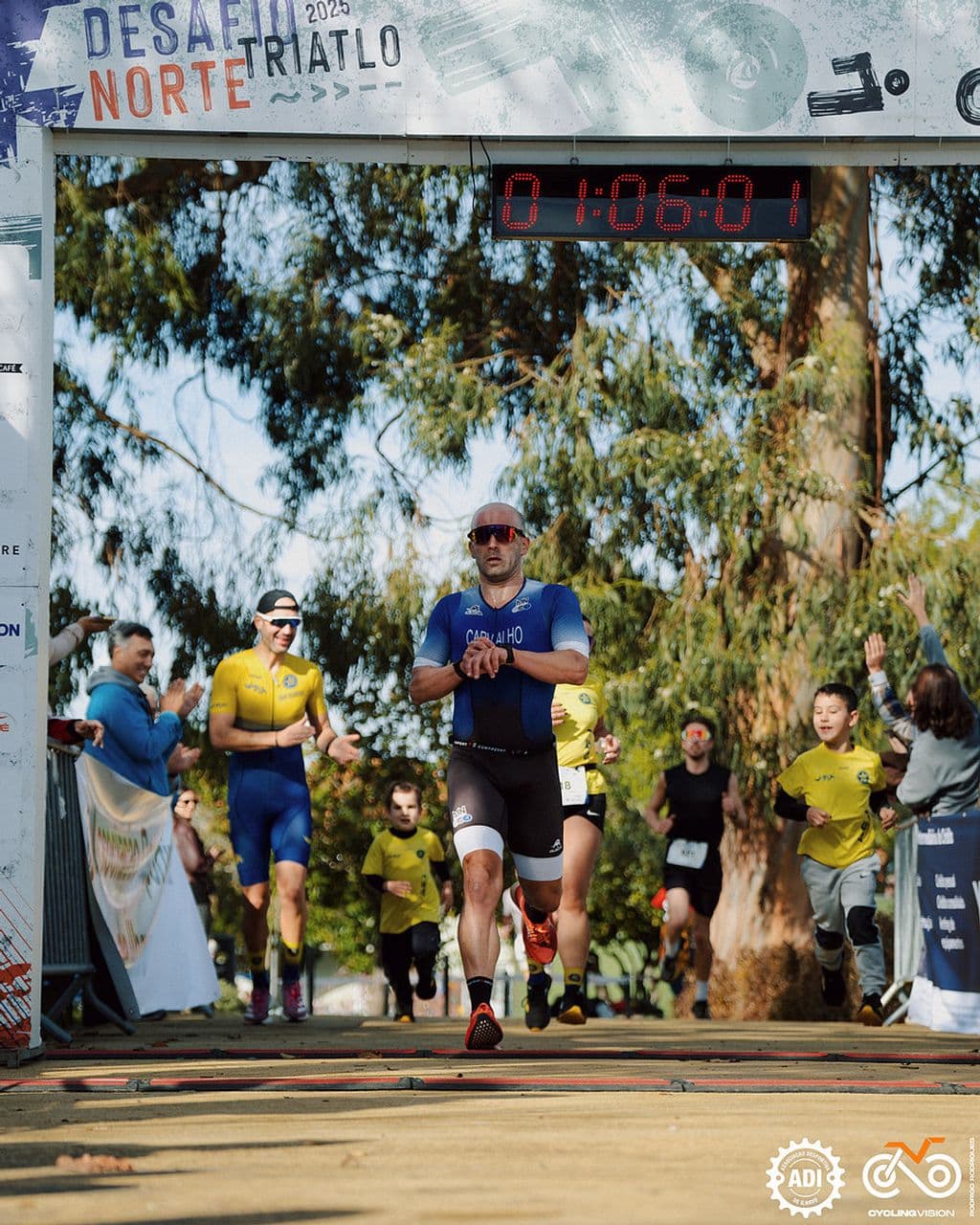 Atleta com o dorsal 202