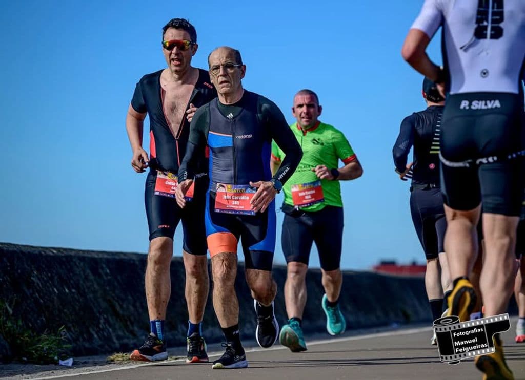 Atleta com o dorsal 345