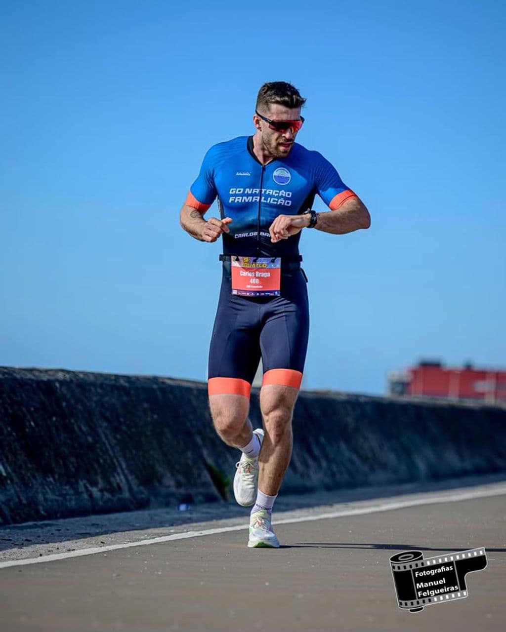 Atleta com o dorsal 408