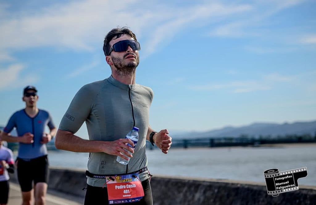 Atleta com o dorsal 401