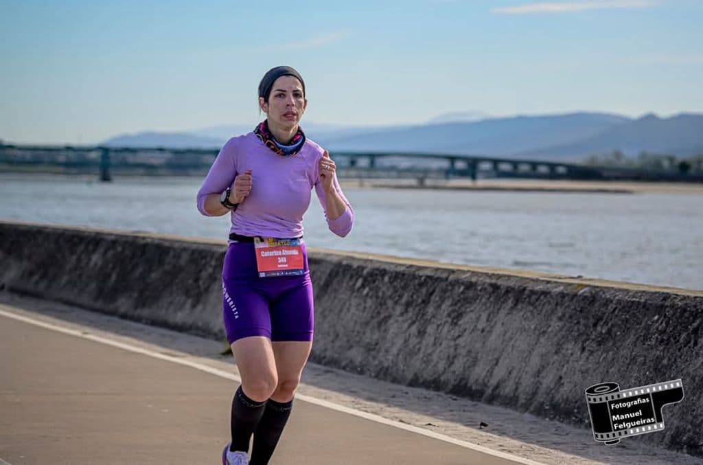 Atleta com o dorsal 348