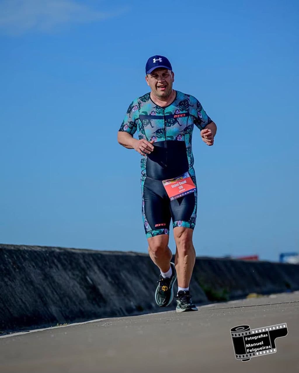 Atleta com o dorsal 170