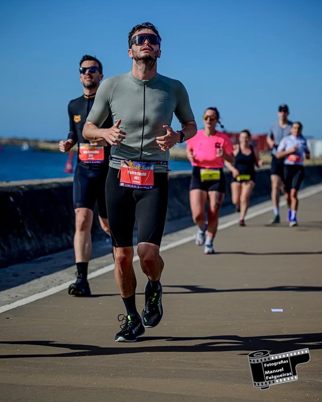 Atleta com o dorsal 401