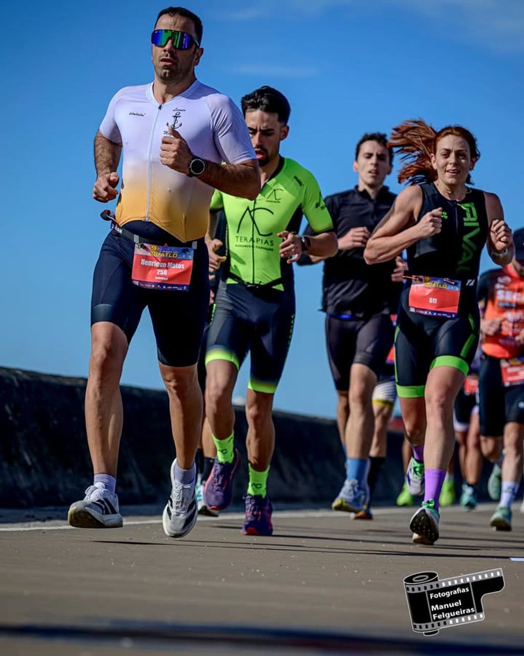 Atleta com o dorsal 258