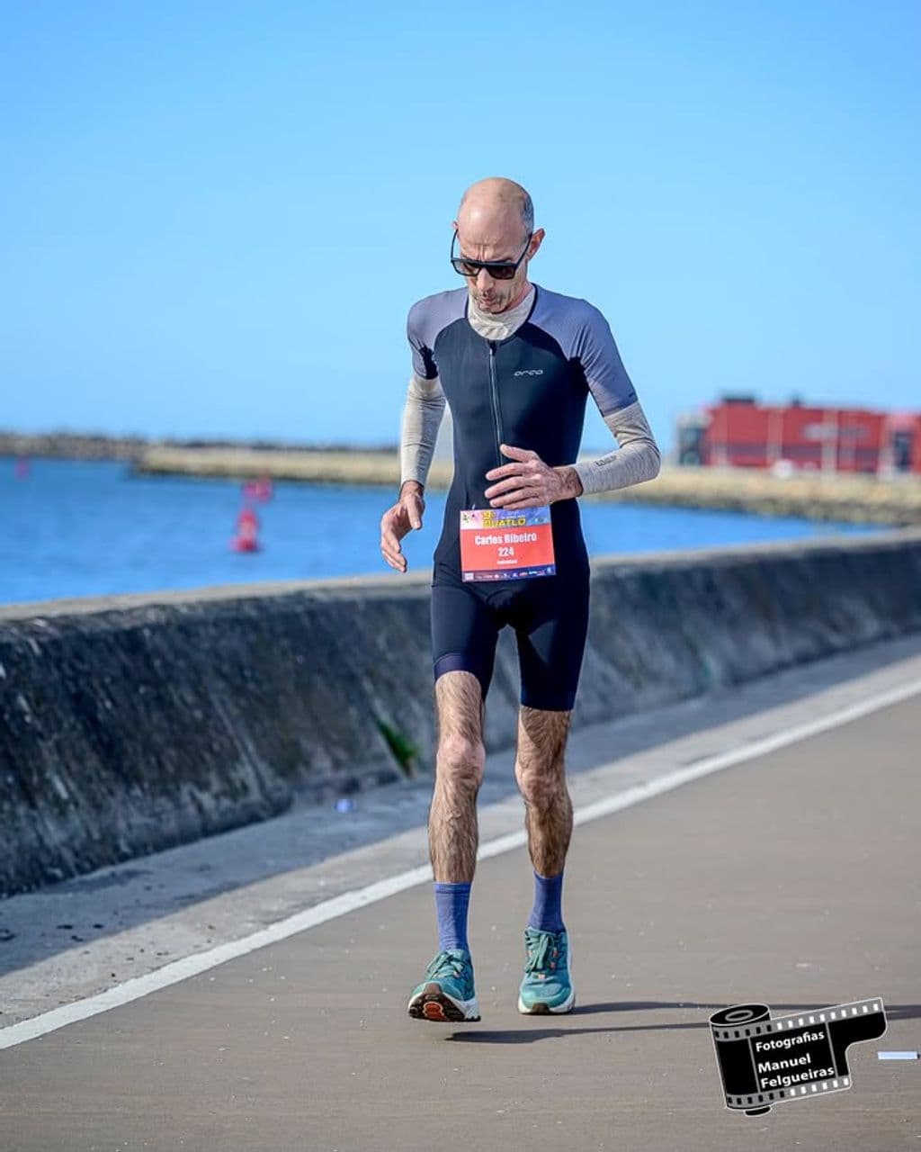 Atleta com o dorsal 224