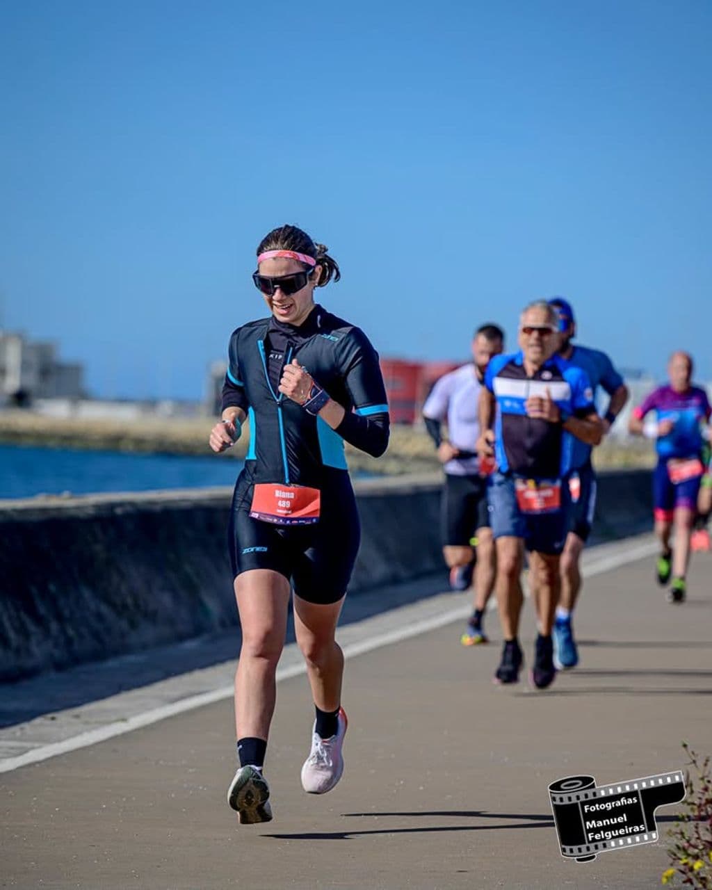 Atleta com o dorsal 489